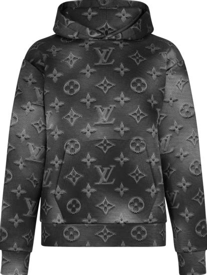 louis vuitton black zip up hoodie|louis vuitton grey hoodie.